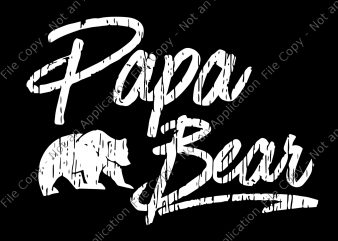 Pa pa bear svg,Pa pa bear png,Pa pa bear , bear svg, bear png, bear design t shirt design template
