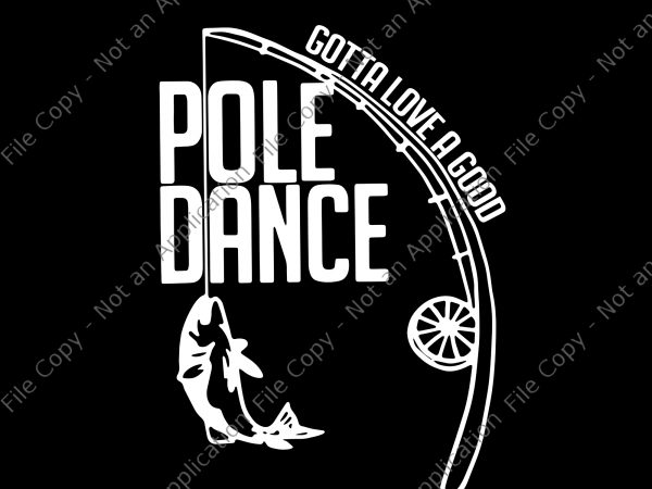 Free Fishing Pole Dance Svg