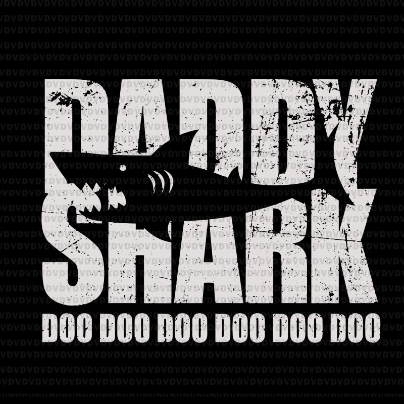 Free Free 341 Daddy Shark Svg Black And White SVG PNG EPS DXF File
