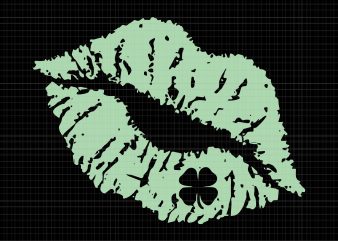 Lips patricks day svg, lips svg,lips patricks day png,st patricks day women lips png,st patricks day women lips vector,st patricks day women lips design tshirt,st