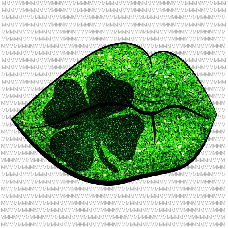 Cute Lip St Patrick’s Day png, Gift Women, St Patrick’s Day vector, Lip St Patrick’s Day vector ready made tshirt design