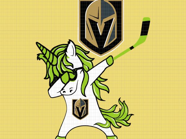 Unicorn dabbing hockey svg,unicorn dabbing hockey patrick day svg,unicorn dabbing hockey ,st patrick day dabbing unicorn hockey vegas golden knight svg. graphic t-shirt design