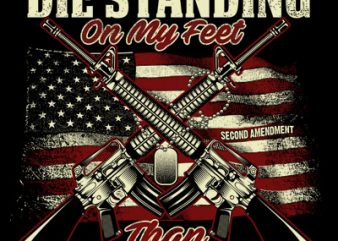 second Amendment buy t shirt design artwork