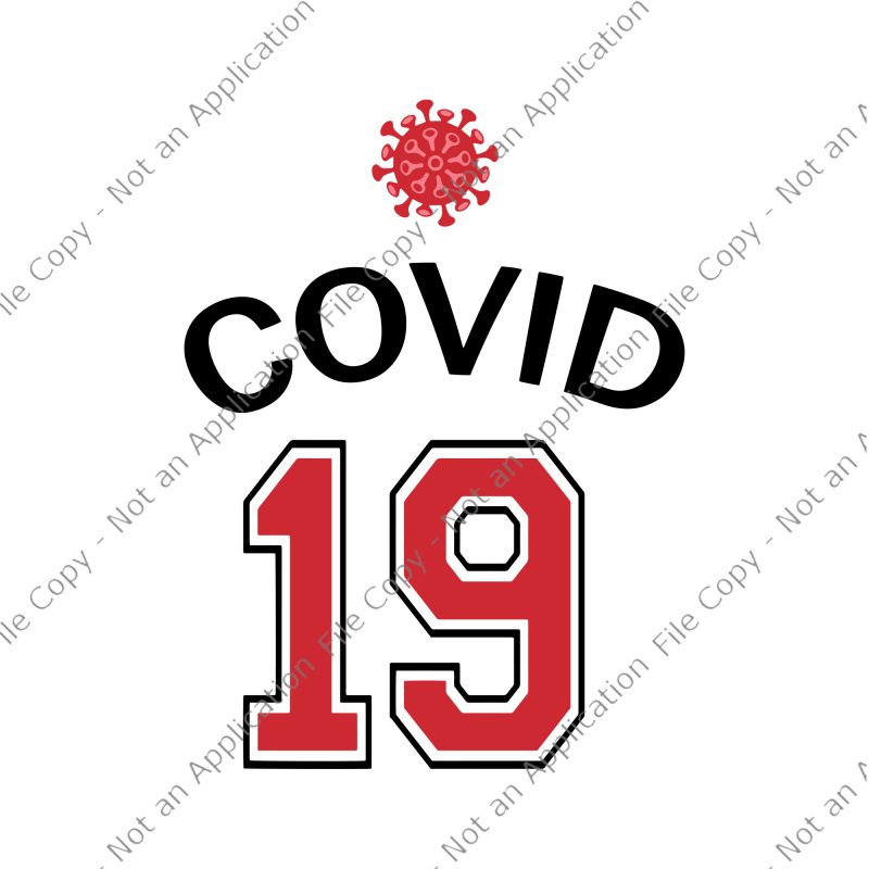 Covid 19 svg, covid 19 vector, covid 19 football, covid 19 design, covid 19, corona vector, corona football t shirt design for download