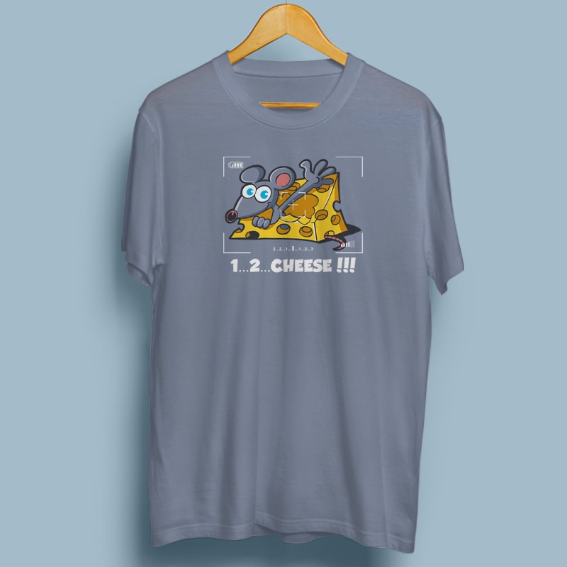 CHEESE!!! graphic t-shirt design
