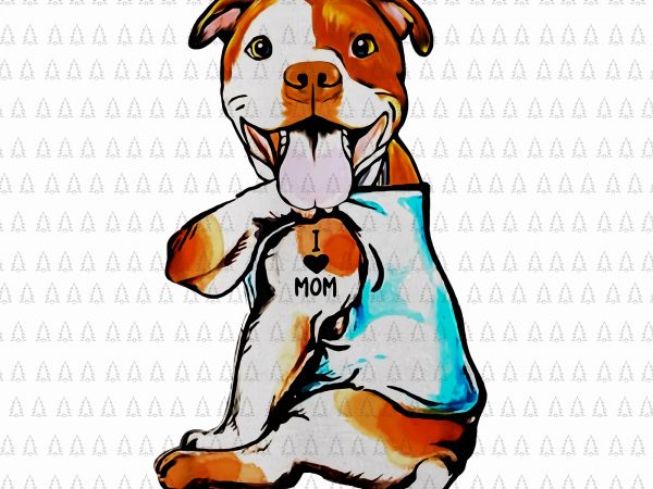 Pitbull i love mom png, pitbull dog i love mom tatoo png,pitbull dog i love mom,pitbull dog i love mom png,pitbull dog i love mom t shirt illustration