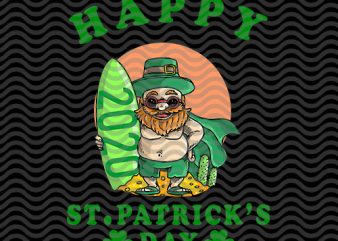 Santa happy St.patricks’ day, Irish Flag Happy St. Patrick’s Day, horseshoe gold, holiday, funny, The mythical pot of gold, leprechaun hat EPS SVG PNG DXF
