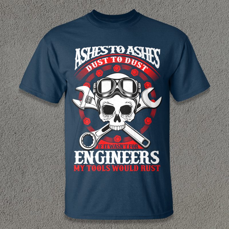 Ashes and Dust t shirt design template