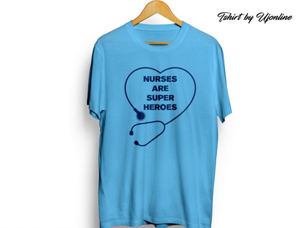 Nurses are super heroes t-shirt design png
