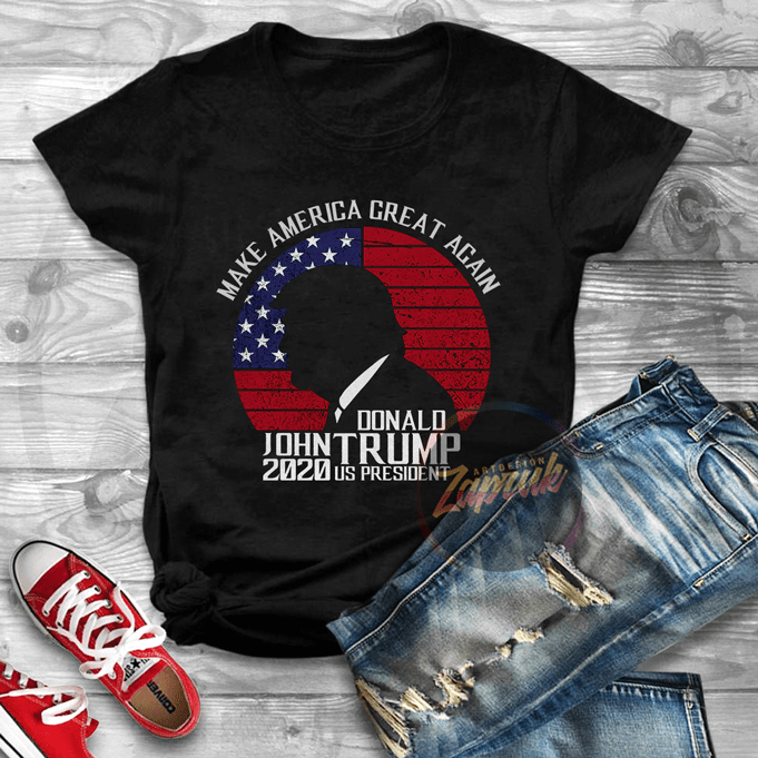 Donald John Trump Make America Great Again ready made tshirt design