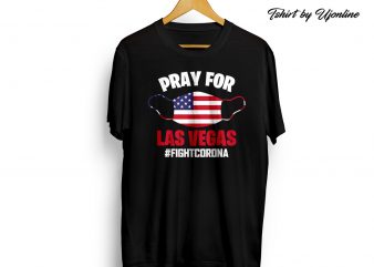 Pray for las Vegas Fight Corona Virus buy t shirt design
