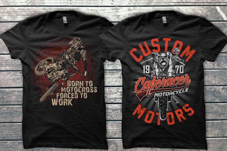 Automotive collection Graphic T-shirt t shirt designs for sale