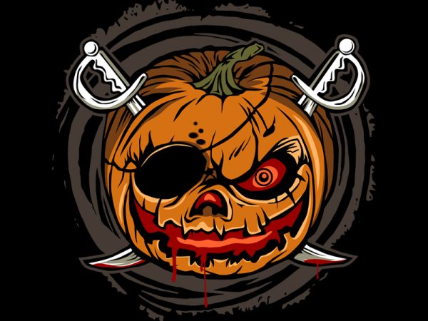 Pumpkin pirate buy t shirt design