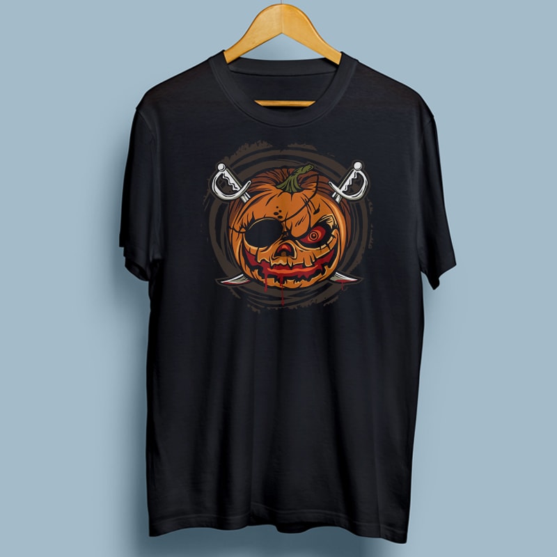 PUMPKIN PIRATE buy t shirt design