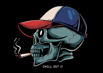 chill out t shirt design for sale