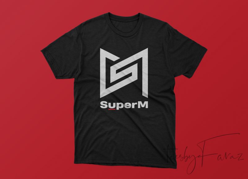 SuperM buy t shirt design