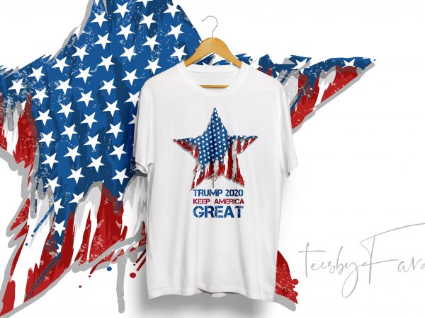 Trump 2020 keep america great t-shirt design to buy