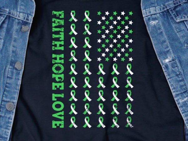 Faith hope love svg – cerebral palsy – awareness – buy t shirt design for commercial use