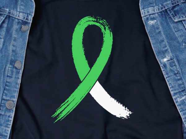 Ribbon for cerebral palsy svg – awareness – cerebral palsy – t shirt design for sale