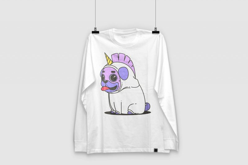 Pug | unicorn | dog | unique idea design for t shirt | hoodies | sweatshirts