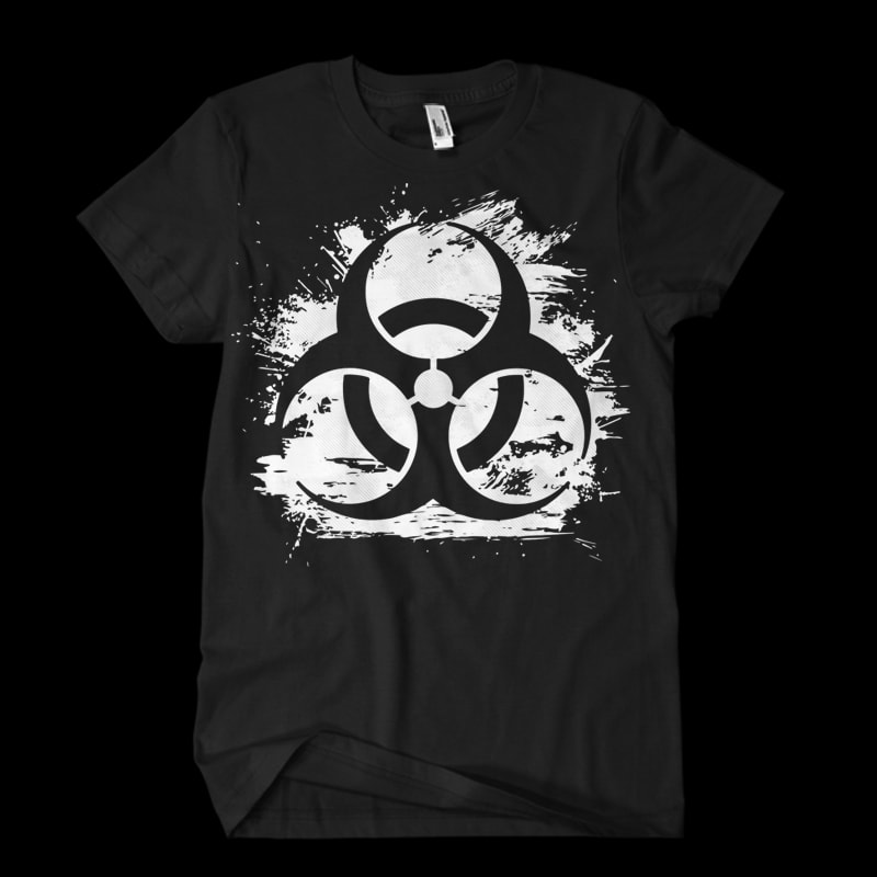 Biohazard ready made tshirt design