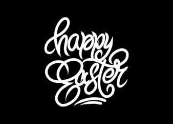 Happy Easter t-shirt design png