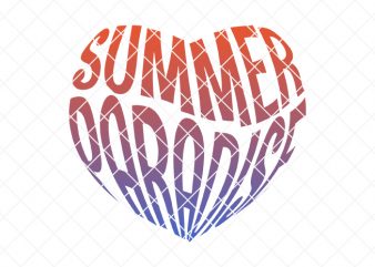 Summer paradise, summer/beach commercial use t-shirt design