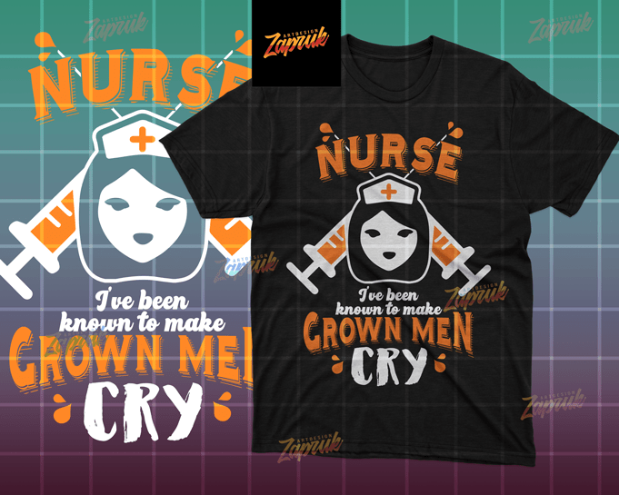 Funny quotes Nurse part 2 – Tshirt design for sale ready to print