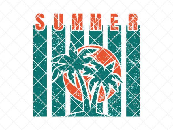 Summer/beach graphic t-shirt design