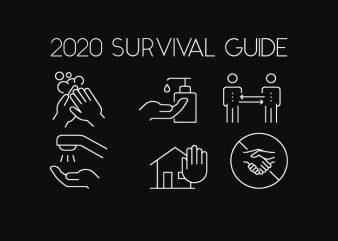 2020 survival guide t shirt design to buy