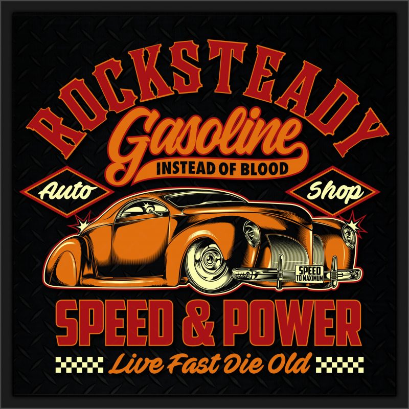 ROCKSTEADY t shirt design to buy