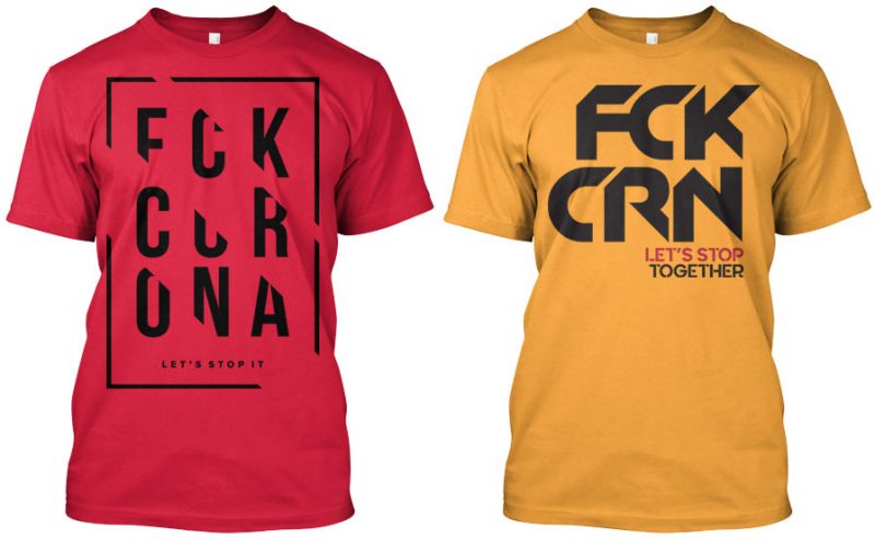 16 Fight Corona Urban Typo Designs Bundle vector shirt designs
