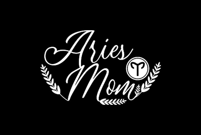 Aries Mom t shirt design for sale