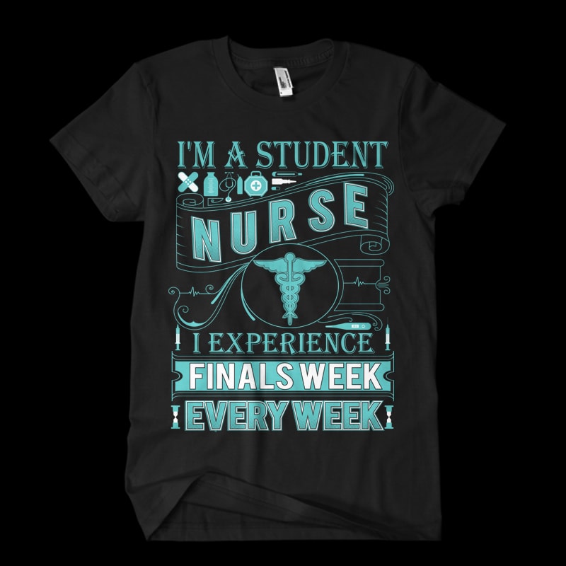 Finals Week Every Week t-shirt design for commercial use