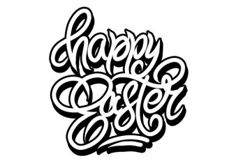 Happy Easter buy t shirt design artwork