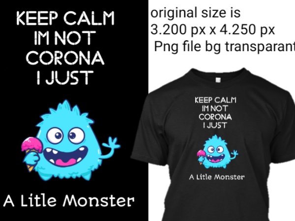 Corona virus covid 19 tshirt monster png transparant t shirt design for sale Corona virus covid 19 tshirt monster png transparant t shirt design for sale
