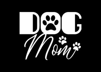 Dog Mom shirt design png graphic t-shirt design
