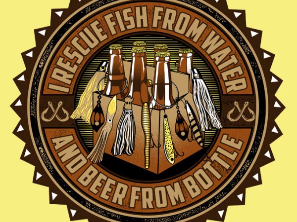 I rescue fish from water buy t shirt design artwork I rescue fish from water buy t shirt design artwork