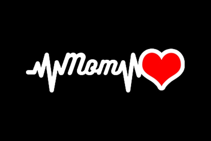 love mom buy t shirt design artwork