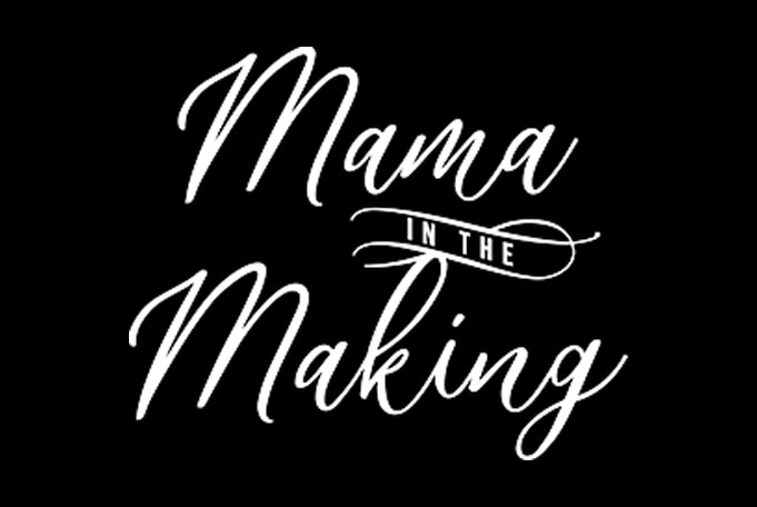 Mama In The Making t shirt design for sale