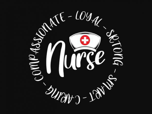 Nurse buy t shirt design