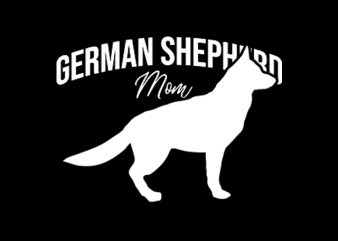 German Shepherd ready made tshirt design