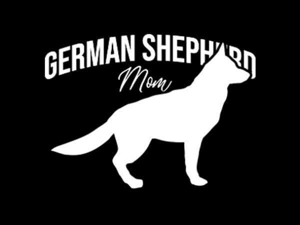 German shepherd ready made tshirt design