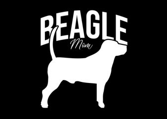 Beagle Mom t shirt design to buy