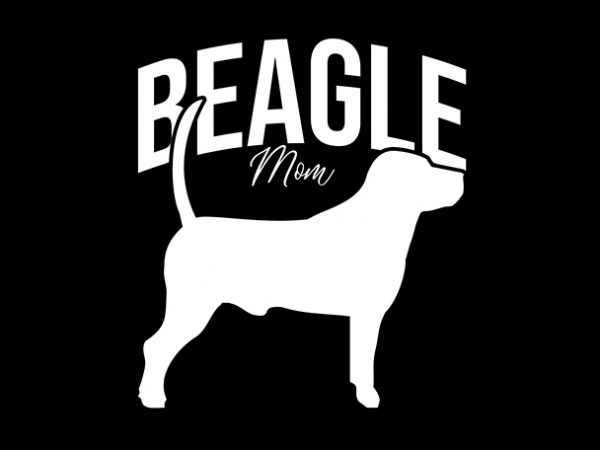 Beagle mom t shirt design to buy