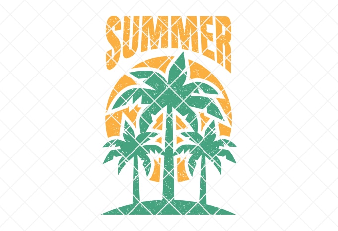 summer/beach tshirt design