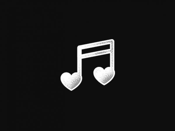 Love music buy t shirt design for commercial use