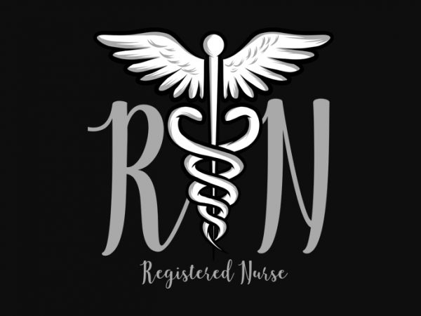 Registered nurse buy t shirt design artwork