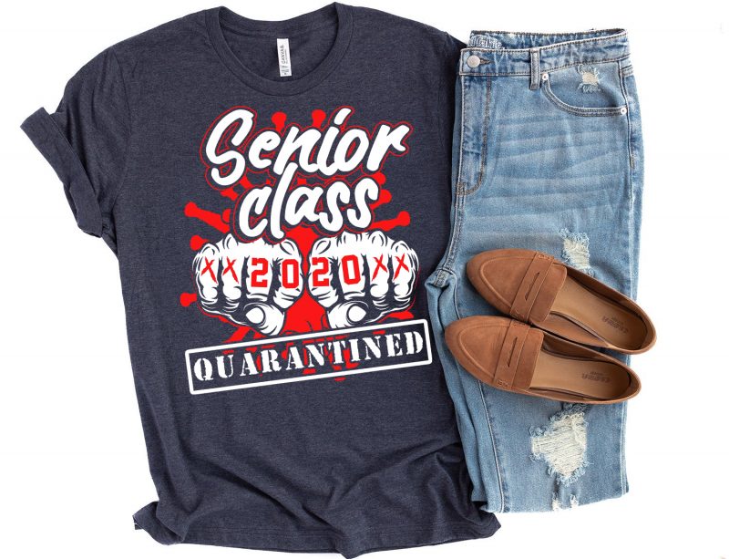 Senior Class 2020 – Quarantined shirt design png