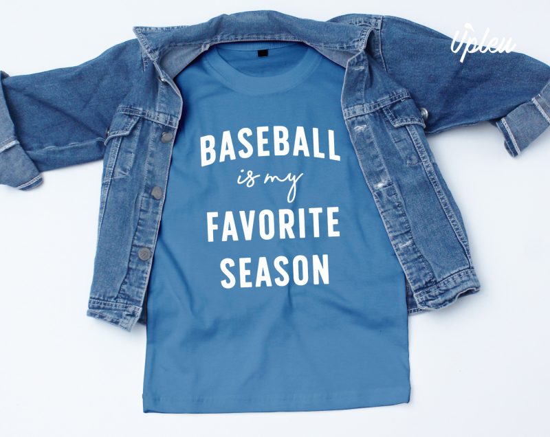 Baseball is My Favorite Season buy t shirt design artwork